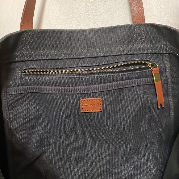 Madewell Transport Bag- Navy Blue - Picture 7 of 11